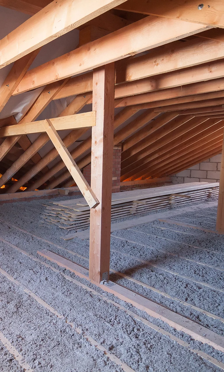 Blown-in Insulation Process