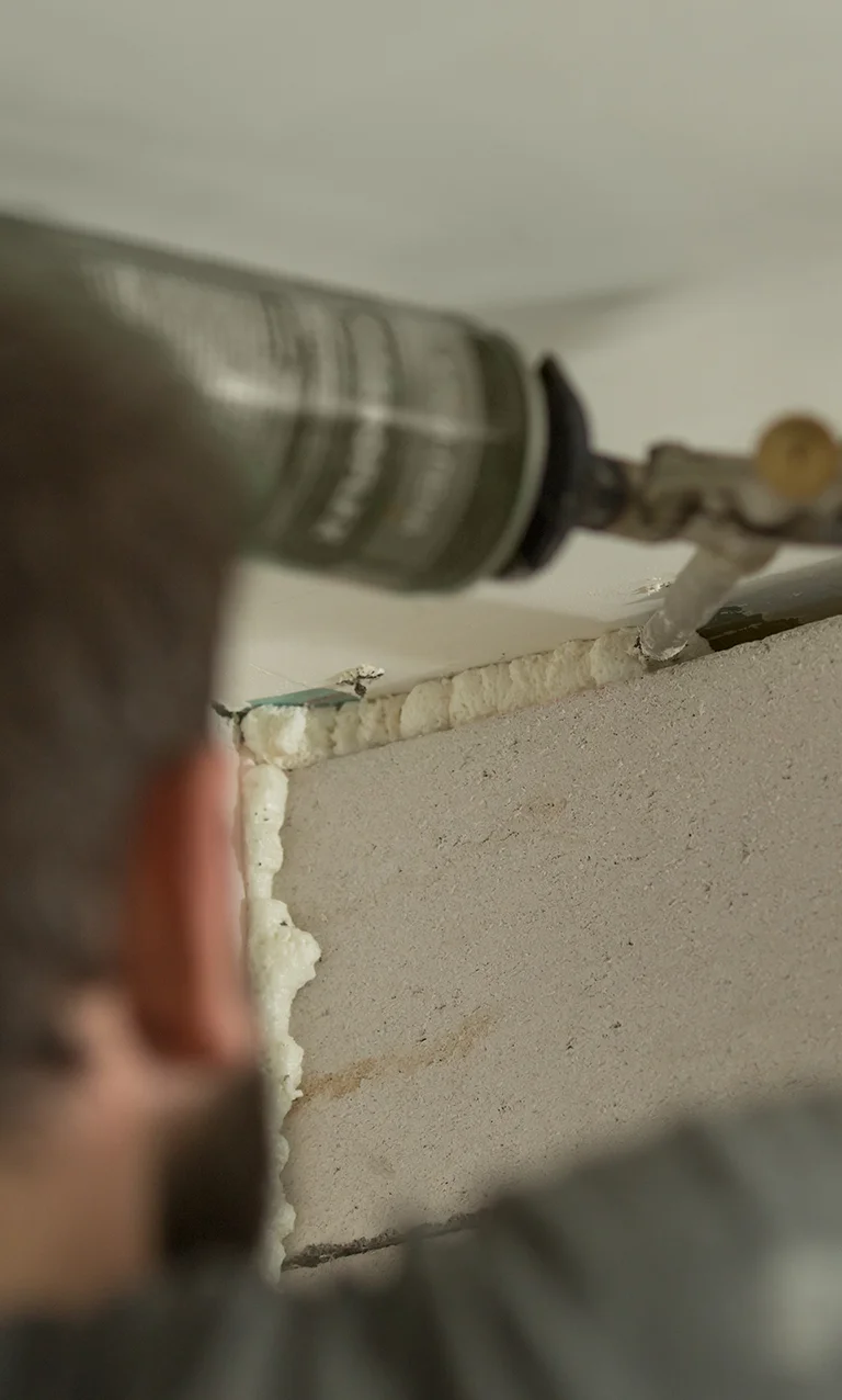 Cantilever Insulation Process