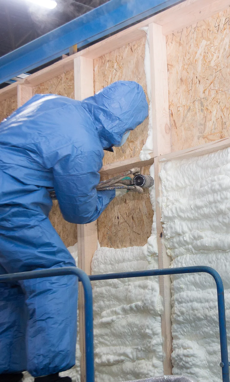 Wall Insulation Process